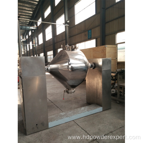 Stainless steel double cone mixer for pharmaceutical powder